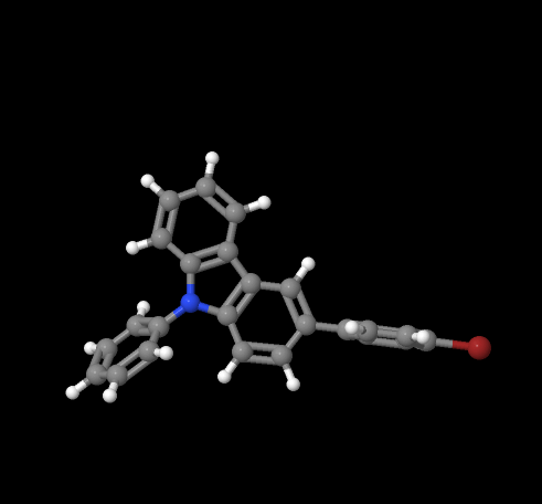 China High purity 98% 3-(4-Bromophenyl)-9-phenylcarbazole CAS 1028647-93-9 in stock