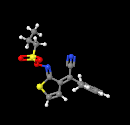 China High purity 99% (2Z)-(2-Methylphenyl)[(2Z)-2-{[(propylsulfonyl)oxy]imino}-3(2H)-thiophenylidene]acetonitrile CAS 852246-55-0 in stock