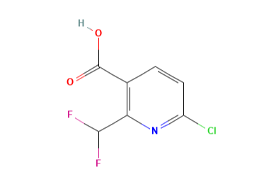 Factory supply Price 6-Chloro-2-(difluoromethyl)nicotinic acid CAS 1256794-35-0