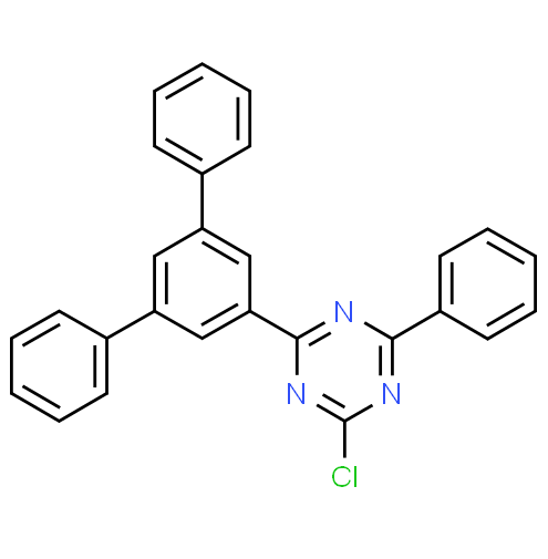 China High purity 99% 2-Chloro-4-phenyl-6-(1,1:3,1-terphenyl-5-yl)-1,3,5-triazine CAS 1616231-57-2 in stock