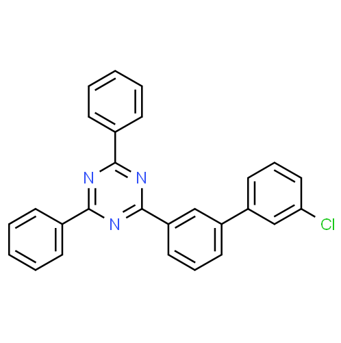 China High purity 99% 2-(3'-Chloro-3-biphenylyl)-4,6-diphenyl-1,3,5-triazine CAS 1443049-83-9 suppliers