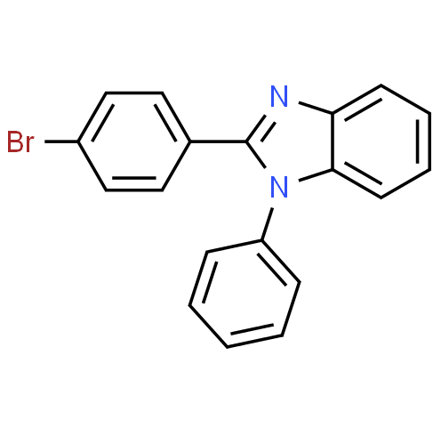China High purity 99% 2-(4-Bromophenyl)-1-phenyl-1H-benzimidazole CAS 2620-76-0 suppliers