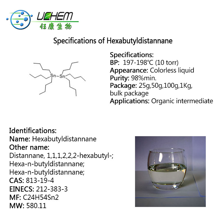 Supplying high quality Hexabutyldistannane CAS 813-19-4 large quantity in stock