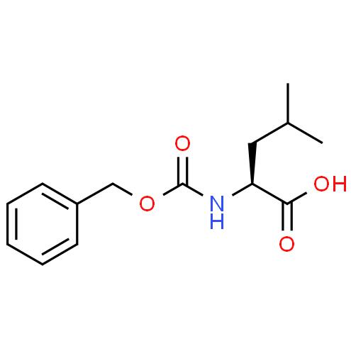 High Purity L-Leucine Organic Intermediate N-Carbobenzoxy-DL-Leucine CAS 3588-60-1