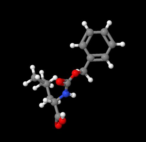 High Purity L-Leucine Organic Intermediate N-Carbobenzoxy-DL-Leucine CAS 3588-60-1