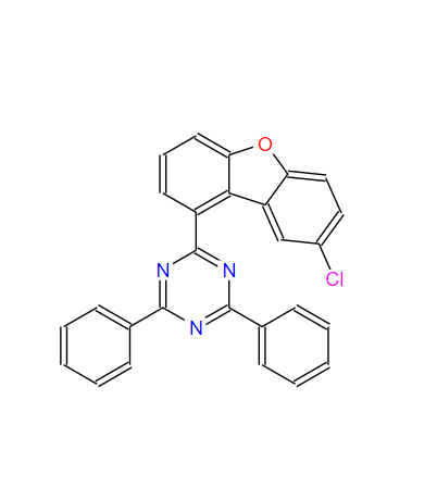 2-(8-Chloro-1-dibenzofuranyl)-4,6-diphenyl-1,3,5-Triazine CAS 2173554-85-1 quotation