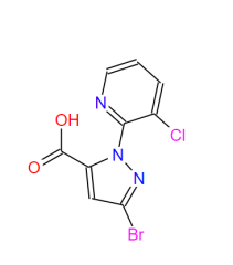3-Bromo-1-(3-chloro-2-pyridinyl)-1H-pyrazole-5-carboxylic acid CAS 500011-86-9 quotation