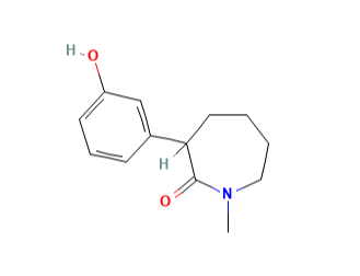 Good quality 3-(3-hydroxyphenyl)-1-methylazepan-2-one CAS 71592-44-4 in stock