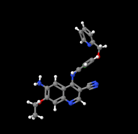 6-amino-4-(3-chloro-4-(pyridin-2-ylmethoxy)phenylamino)-7-ethoxyquinoline-3-carbonitrile cas 848139-78-6