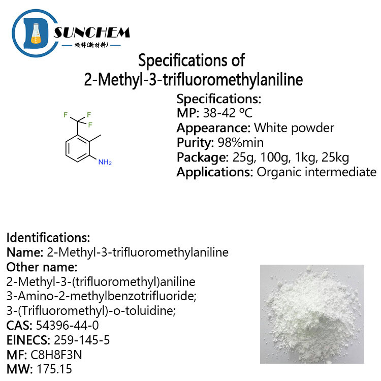 High Quality 2-Methyl-3-trifluoromethylaniline CAS 54396-44-0