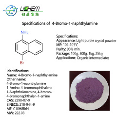 High Quality 1-Amino-4-bromonaphthalene CAS NO 2298-07-9 Manufacturer