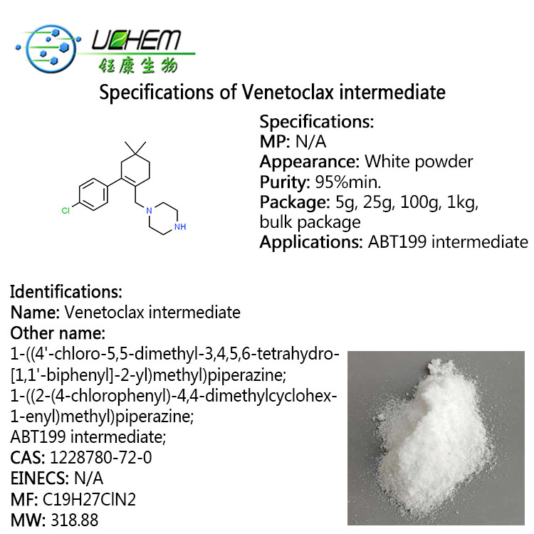 Best Quality 1-[[2-(4-Chlorophenyl)-4,4-dimethylcyclohex-1-enyl]methyl]piperazine cas 1228780-72-0