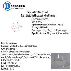 Factory supply 1,2-Bis(triethoxysilyl)ethane CAS 16068-37-4