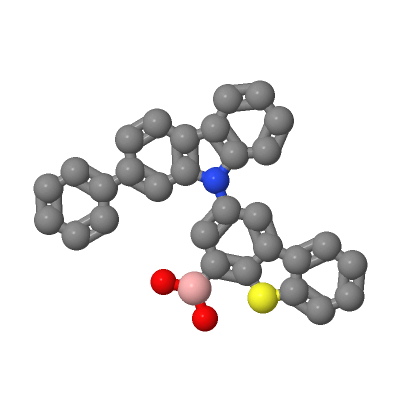 High purity 2-(2-phenyl-9H-carbazol-9-yl)dibenzo[b,d]thiophen-4-ylboronic acid CAS 2075739-98-7 with best price