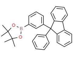 Provide high quality 4,4,5,5-Tetramethyl-2-[3-(9-phenyl-9H-fluoren-9-yl)phenyl]-1,3,2-dioxaborolane salt CAS 1260032-45-8