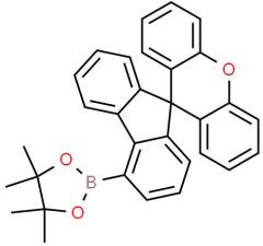 Manufacture supply High quality 4-(4,4,5,5-Tetramethyl-1,3,2-dioxaborolan-2-yl)spiro[fluorene-9,9'-xanthene] cas 1609484-75-4