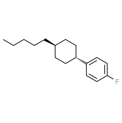 Factory 1-Fluoro-4-(trans-4-pentylcyclohexyl)benzene CAS 76802-61-4 in stock