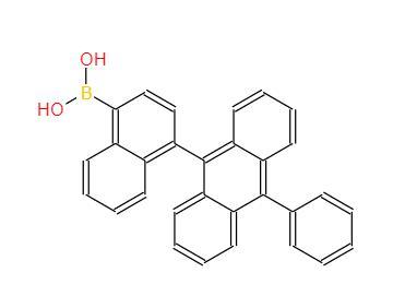 Factory Direct Supply Boronic acid, B-[4-(10-phenyl-9-anthracenyl)-1-naphthalenyl]- CAS 1404067-48-6