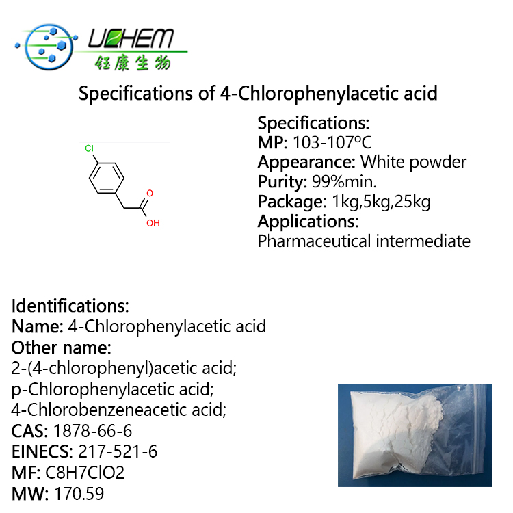 Factory Supplies 4-Chlorophenylacetic Acid Cas 1878-66-6