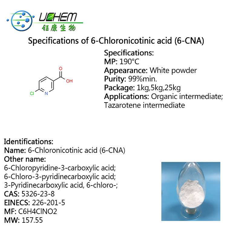High Quality 6-Chloronicotinic acid CAS NO 5326-23-8 Manufacturer
