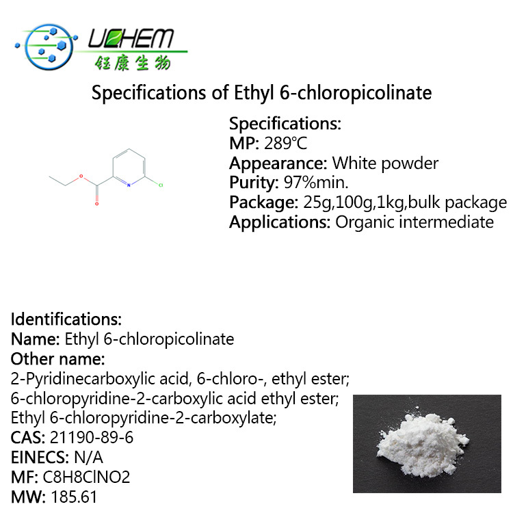 Hot selling Ethyl 6-chloropyridine-2-carboxylate cas 21190-89-6