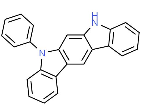 Manufacture supply High quality 5-Phenyl-5,7-dihydroindolo[2,3-b]carbazole cas 1448296-00-1