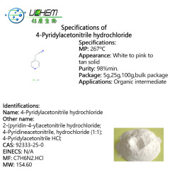 Factory Supply High Purity 4-Pyridylacetonitrile hydrochloride cas 92333-25-0