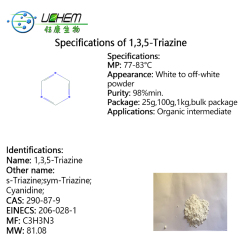 High quality 1,3,5-Triazine cas 290-87-9 with reasonable price