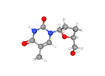 Factory Price 2,3-Dideoxythymidine(ddT) Powder with cas 3416-05-5 in stock