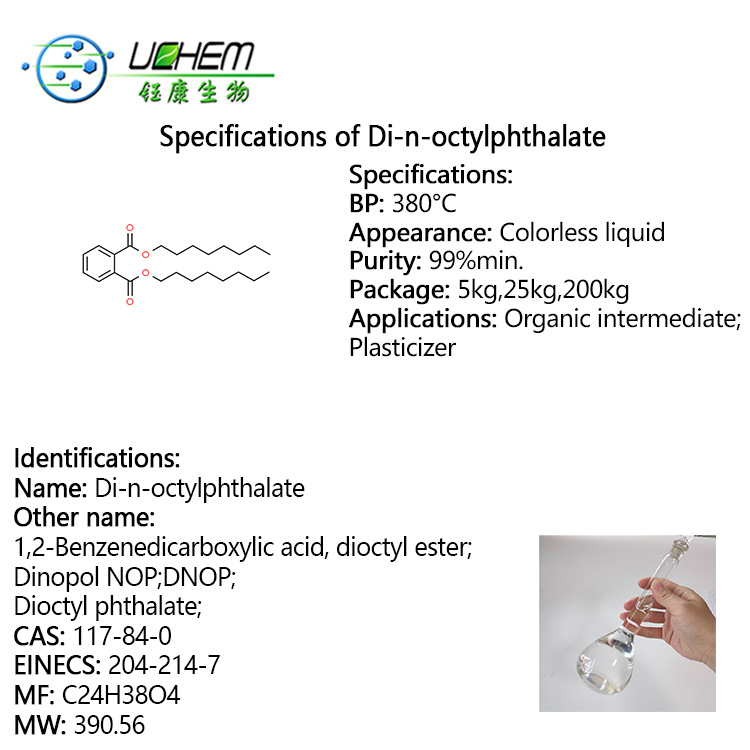 Buy High quality Dioctyl Phthalate DOP cas 117-84-0 with good price