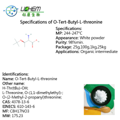 Factory supply O-Tert-Butyl-L-threonine powder cas 4378-13-6 with low price