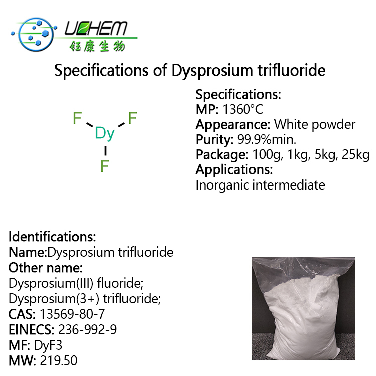 Dysprosium Fluoride DyF3 CAS 13569-80-7 With Good Price