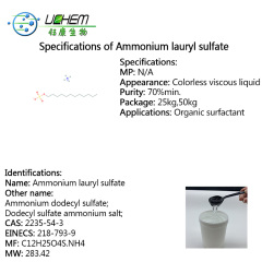 Big discount 99% Ammonium lauryl sulfate (ALS) CAS 2235-54-3 with best quality