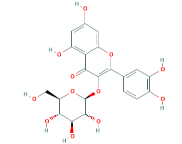 Supply High Quality Isoquercetin cas 482-35-9 with good price