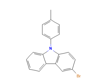 China supply 3-Bromo-9-(p-tolyl)-9H-carbazole CAS 731016-44-7 with high purity