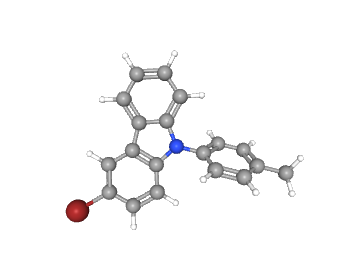 China supply 3-Bromo-9-(p-tolyl)-9H-carbazole CAS 731016-44-7 with high purity
