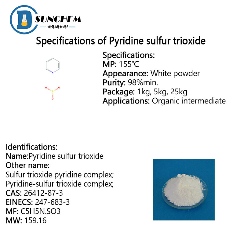 High quality Pyridine sulfur trioxide CAS 26412-87-3 with reasonable price