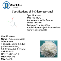 Factory supply 4-Chlororesorcinol CAS 95-88-5 with best price