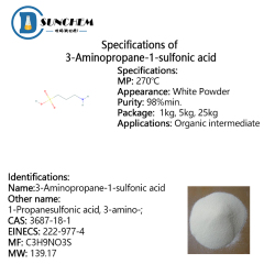 Good price 3-Amino-1-propanesulfonic acid CAS 3687-18-1 with fast delivery