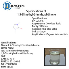 High quality DMI / 1,3-Dimethyl-2-imidazolidinone cas 80-73-9 with good price
