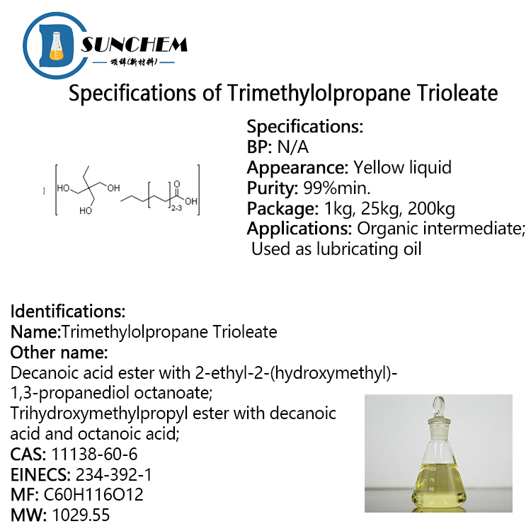 Factory supply Trimethylolpropane Trioleate with good price CAS 11138-60-6
