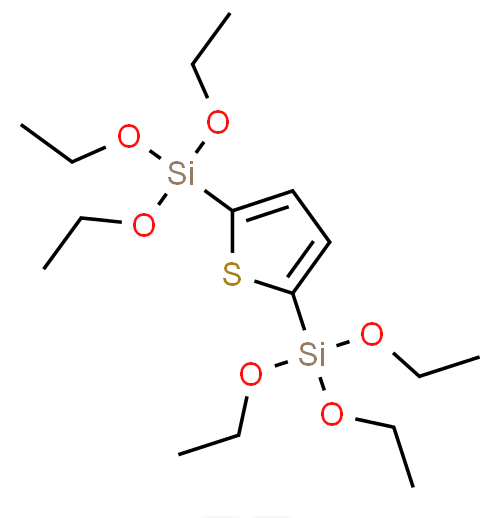 China wholesale 2,5-bis(triethoxysilyl)thiophene CAS 40190-22-5 suppliers