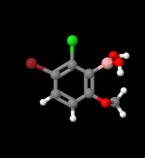 Wholesale (3-bromo-2-chloro-6-methoxyphenyl)boronic acid CAS 1309981-00-7 in stock