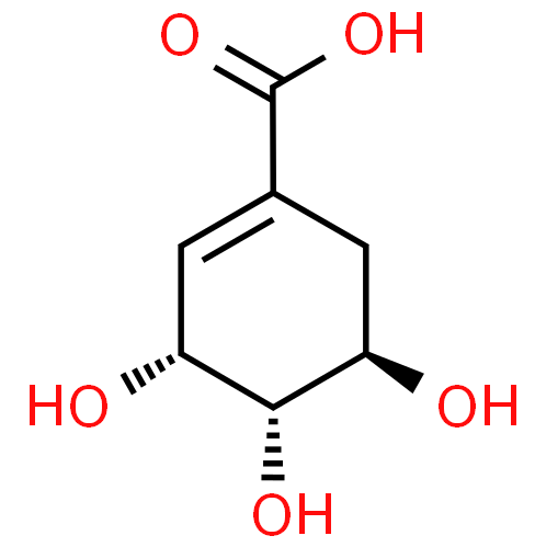 High quality Shikimic acid CAS: 138-59-0