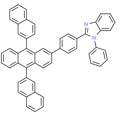 2-{4-[9,10-Di(2-naphthyl)-2-anthryl]phenyl}-1-phenyl-1H-benzimidazole CAS 561064-11-7 with good quality