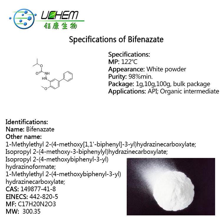 Factory Supply Bifenazate cas 149877-41-8 with best price