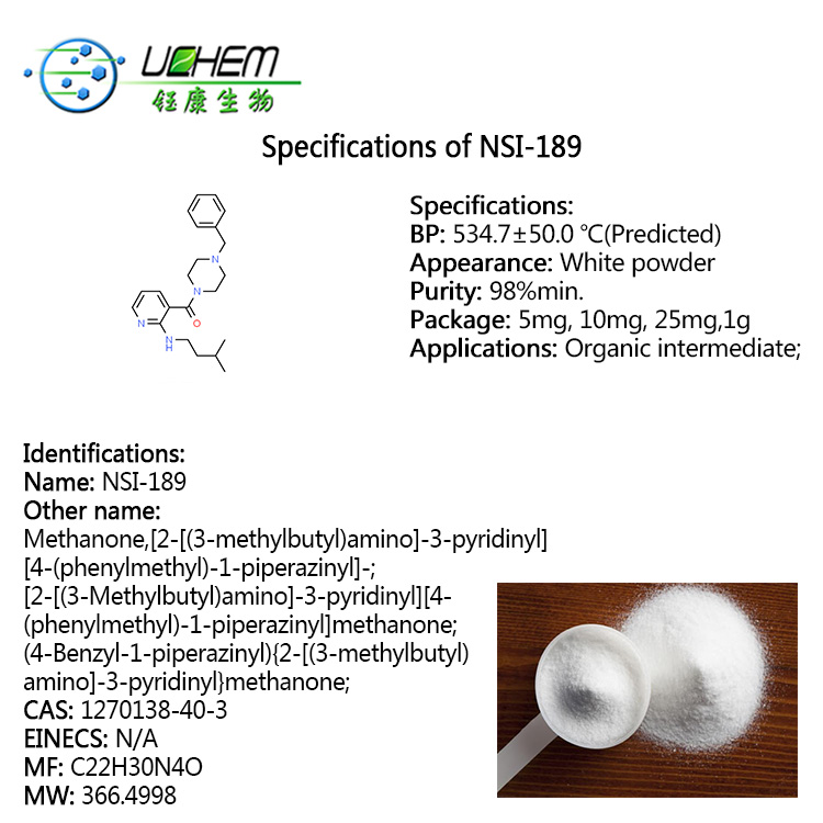 CAS 1270138-40-3 NSI-189 High purity Factory direct sale