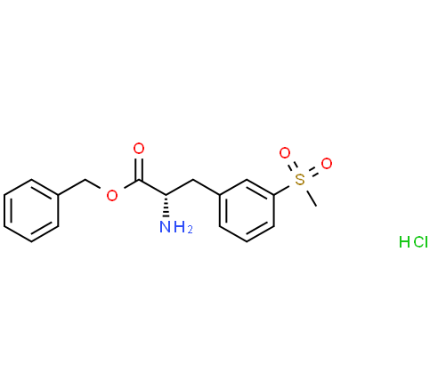High quality benzyl(S)-2-amino-3-(3-(methylsulfonyl)phenyl)propanoate cas 1194550-59-8 in factory