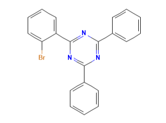 China factory price 2-(2-Bromophenyl)-4,6-diphenyl-1,3,5-triazine CAS 77989-15-2 with high purity