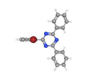 China factory price 2-(2-Bromophenyl)-4,6-diphenyl-1,3,5-triazine CAS 77989-15-2 with high purity